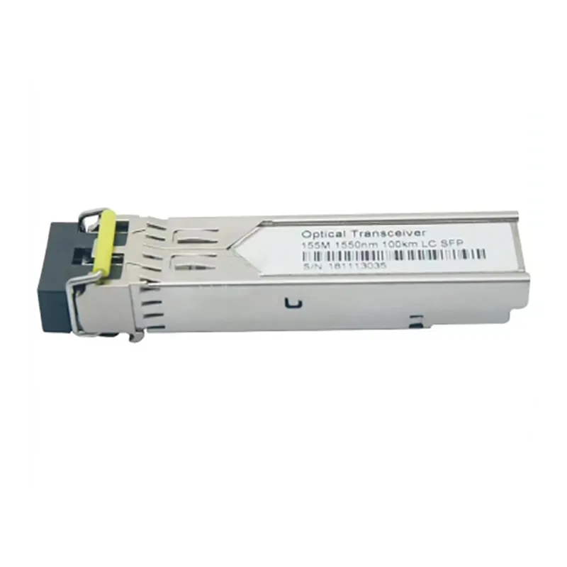 Factory Supplier 155m Dx 1550nm SFP Fiber Optic Transceiver SFP 100km